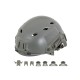 FAST BJ Helmet Replica with quick adjustment - Wolf Grey [EM]